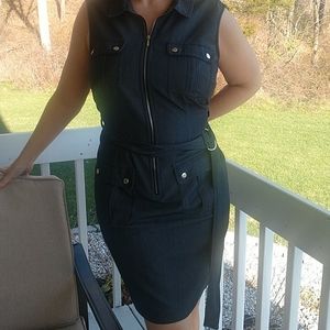 Sharagano sleeveless dress